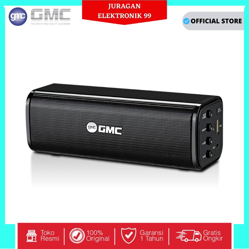 Jual Speaker Multimedia GMC 881A Bluetooth USB FM 15W RMS Shopee