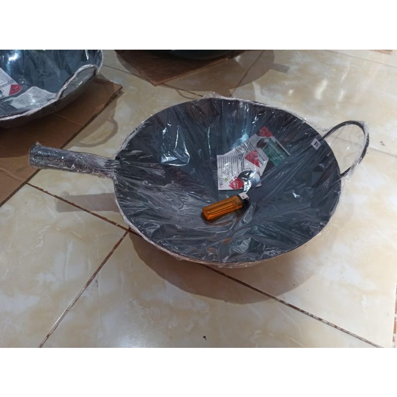 Jual Wok Seasoning Wajan Anti Lengket Cm Shopee Indonesia