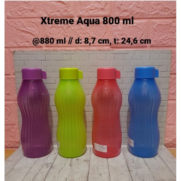 Jual Tupperware Bottle Minum Xtreme Aqua Ml Pc Shopee Indonesia