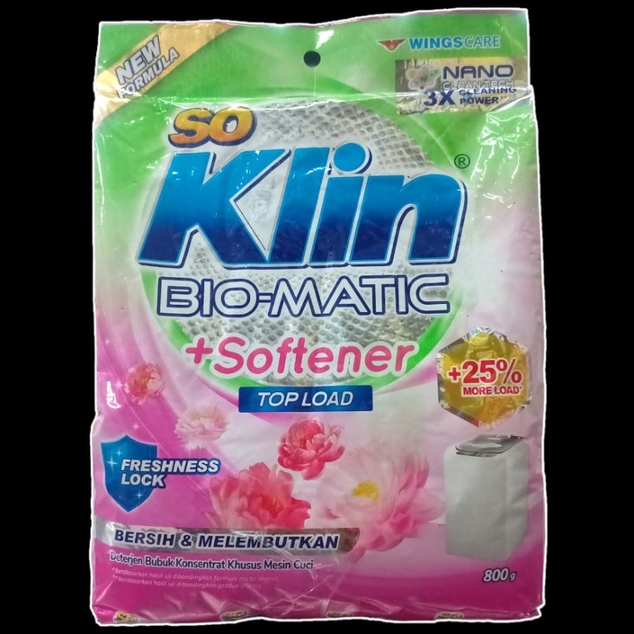 Jual Soklin Bio Matic Top Load 800kg Shopee Indonesia