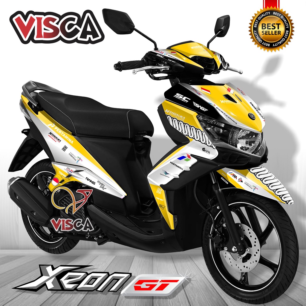 Jual Decal Xeon GT 125 Full Body Stiker Xeon GT 125 Full Body Striping