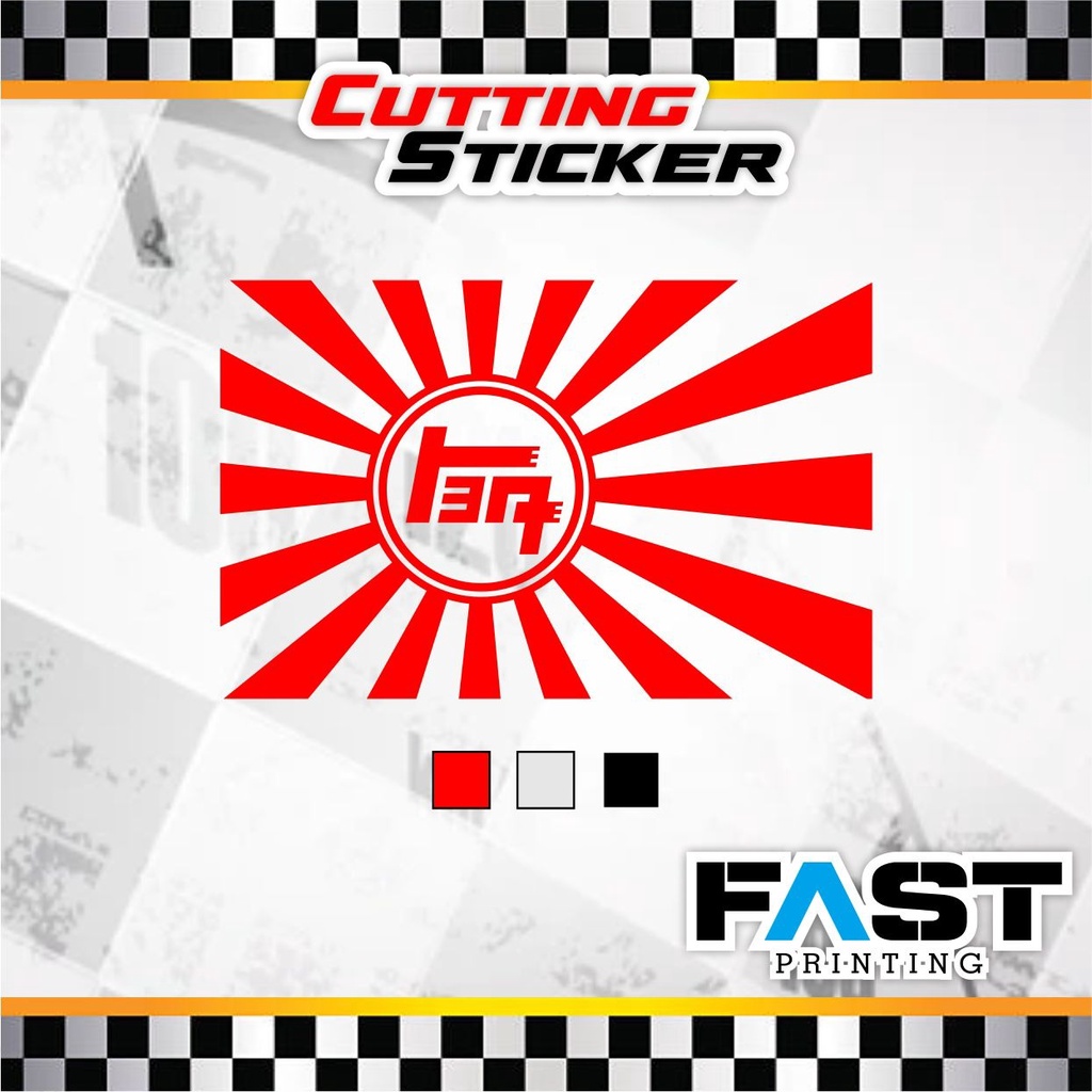 Jual CUTTING STICKER LOGO JDM KANJI 1 L STIKER MOBIL MOTOR KEREN