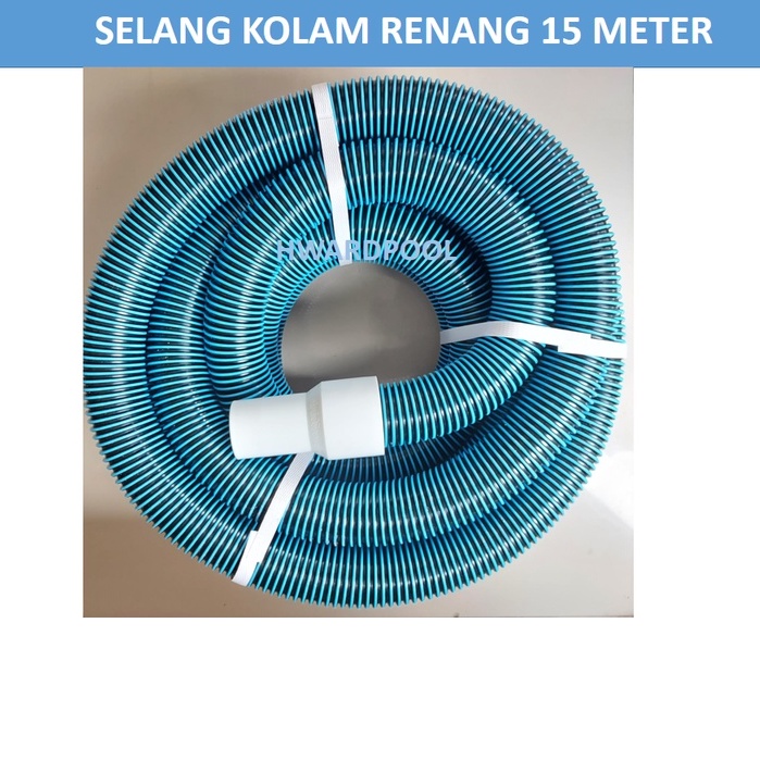 Jual Selang Kolam Renang 15 Meter Vacuum Hose 15 Meter Vacum Vakum Hose