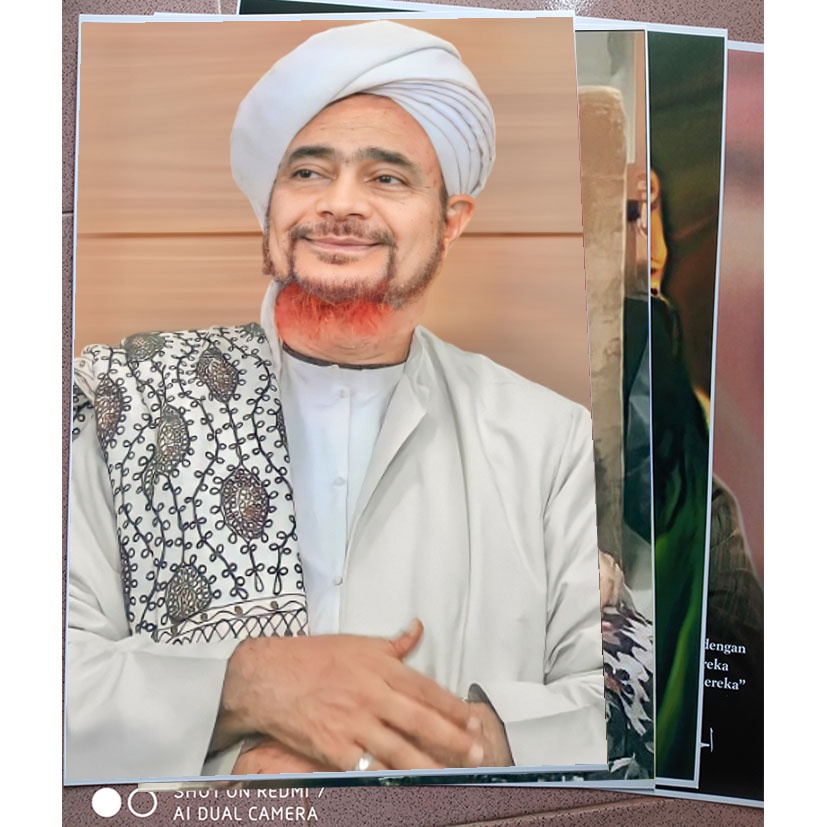 Jual POSTER HABIB UMAR BIN HAFIDZ 11 Ukuran 32x47cm BAHAN ARTPAPER310