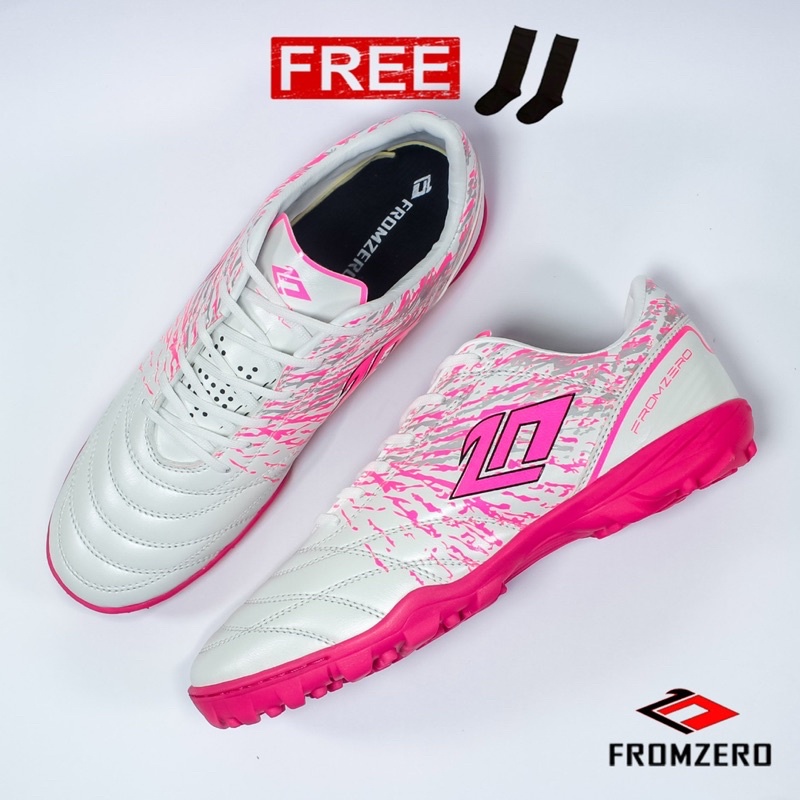 Jual Fromzero Sepatu Futsal Fromzero Starkia Xtervolt In White Pink