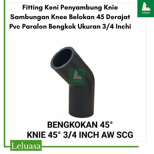 Jual Fitting Keni Siku Penyambung Knie Sambungan Knee Belokan