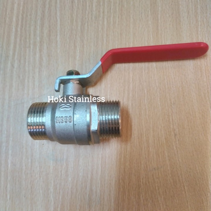 Jual Ball Valve Drat Luar Inch Stop Kran Drat Luar Shopee