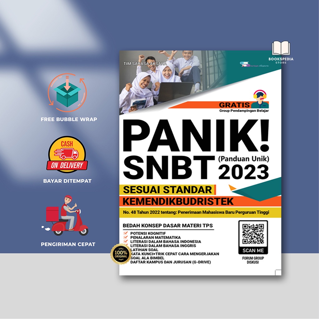 Jual BUKU UTBK SNBT 2023 PANIK PANDUAN UNIK UTBK SNBT 2023 Shopee