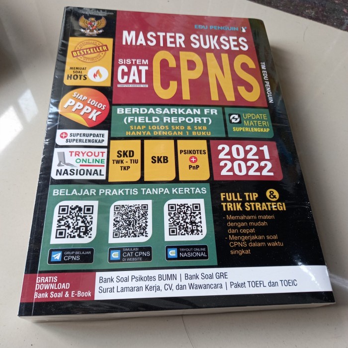 Jual Buku Master Sukses Sistem Cat Cpns Shopee Indonesia