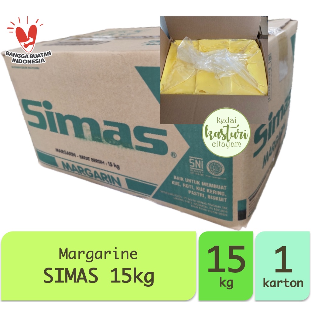 Jual Simas Margarine Kg X Karton Shopee Indonesia