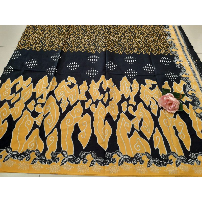 Jual Kain Panjang Katun Tulis Mega Mendung Khas Batik Kenza Cirebon