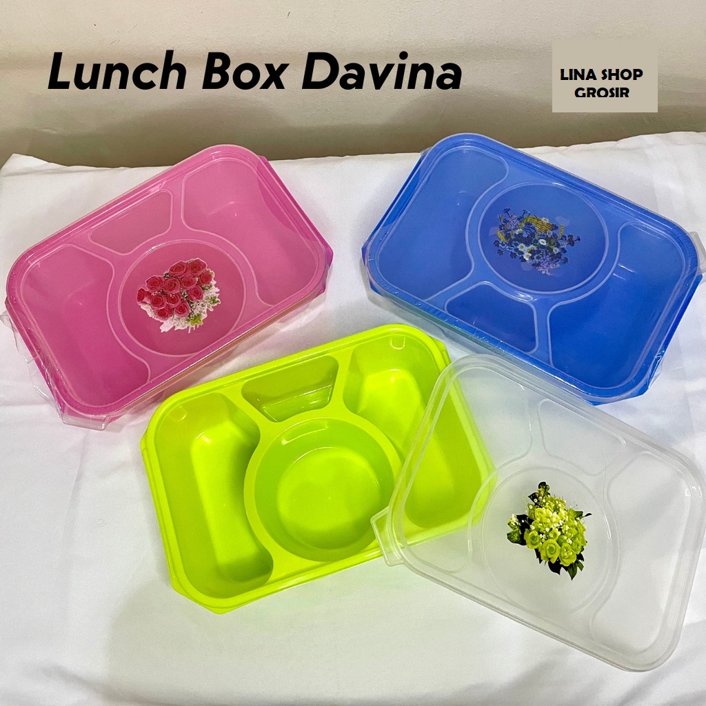 Jual Tempat Makan Plastik Davina Lunch Box Davina Kotak Makan