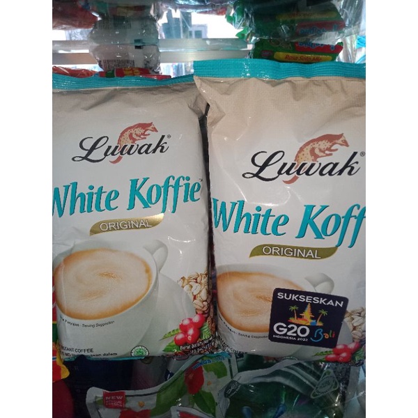 Jual Kopi Luwak White Coffe Renceng Sachet Shopee Indonesia