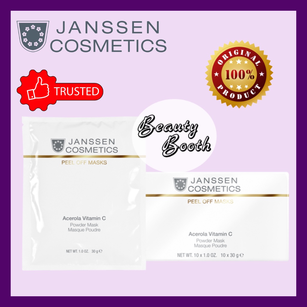 Jual Janssen Cosmetics Acerola Vitamin C Peel Of Mask Powder Pcs