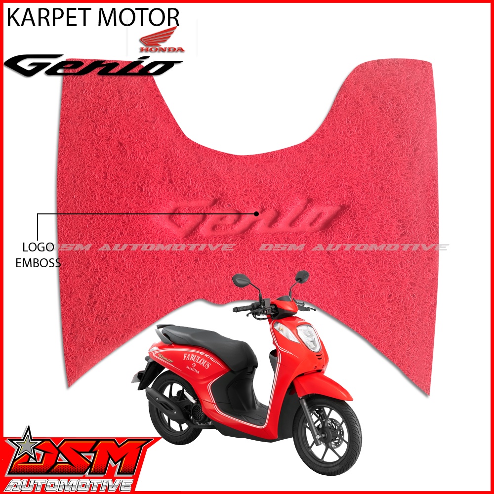 Jual Karpet Motor Honda Genio Karpet Mie Tebal Empuk Presisi Shopee