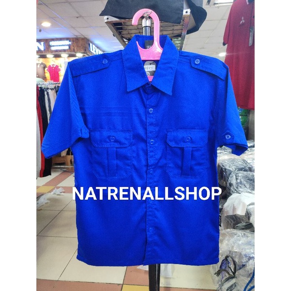 Jual Promo Kemeja Seragam Kerja Baju Pdh Baju Pangkat Lengan Panjang