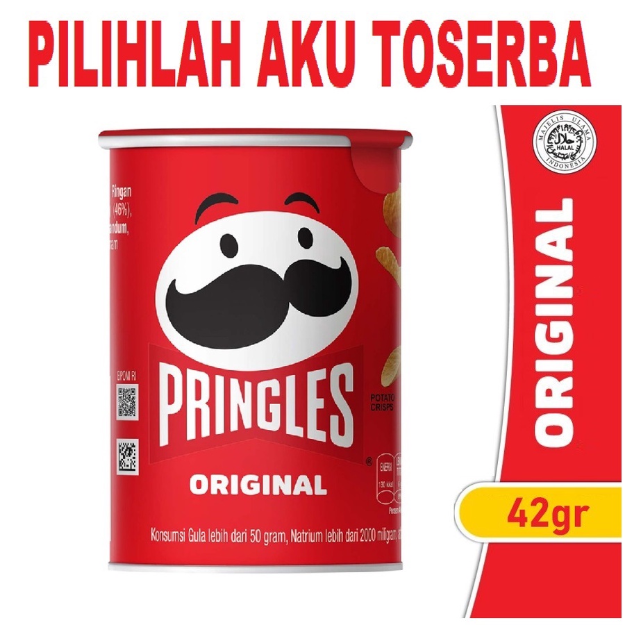 Jual Pringles Original Keripik Kentang Gr Harga Satuan