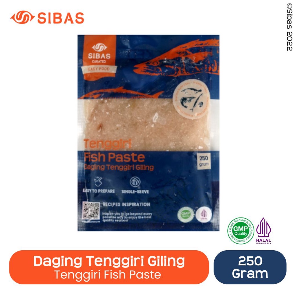 Jual Ikan Tenggiri Fish Paste 250 Gram Daging Ikan Tenggiri Giling