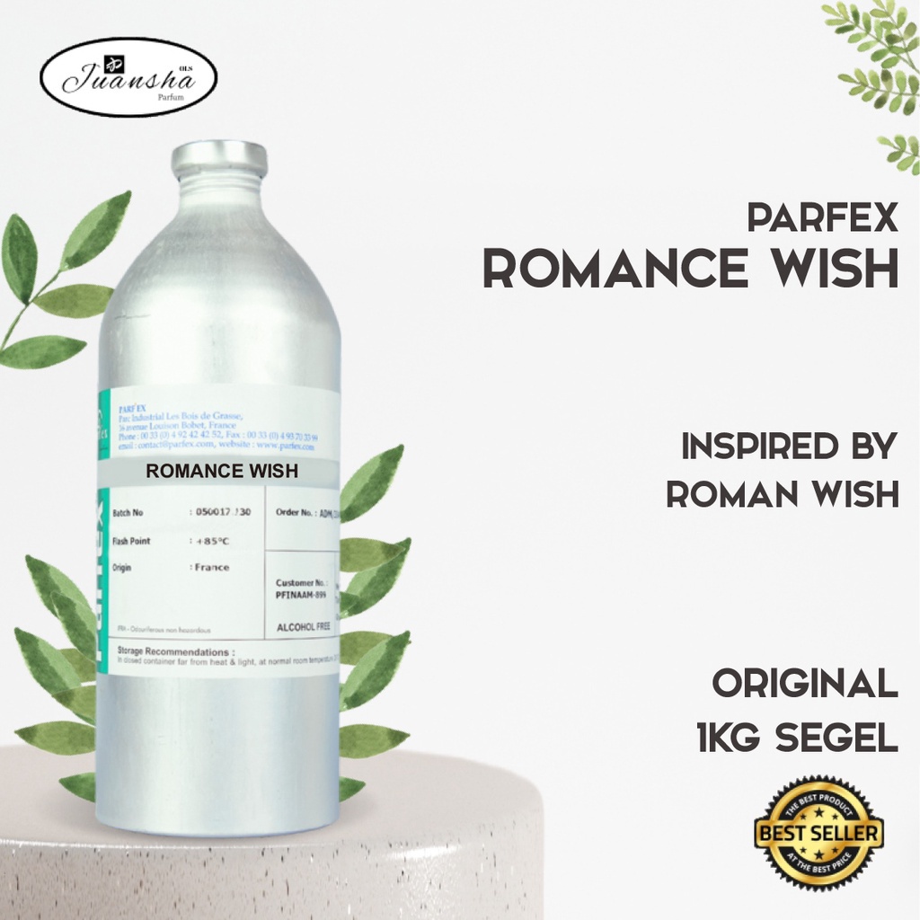 Jual Bibit Parfum Murni ROMANCE WISH PARFEX 1KG SEGEL Shopee Indonesia