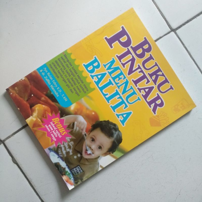 Jual Buku Pintar Menu Balita Ayu Bulan Febry Shopee Indonesia