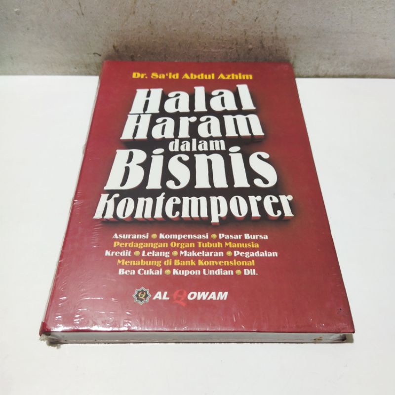 Jual Buku Obral Super Murah Buku Halal Haram Dalam Bisnis Kontemporer