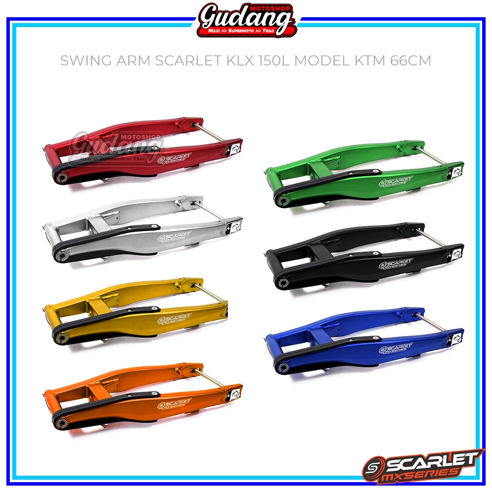 Jual Swingarm Swing Arm Scarlet MX 60 Cm 66 Cm Alumunium Model KTM CRF