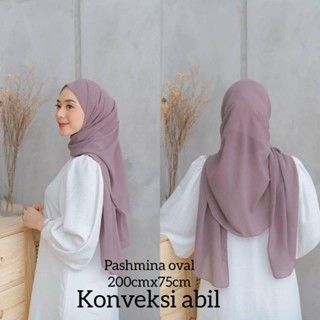 Jual PASHMINA OVAL CERUTY BABY DOLL PREMIUM 200X75 PASHMINA OVAL CURVE