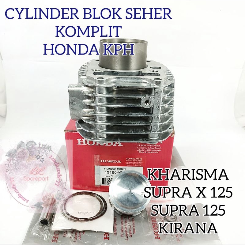 Jual CYLINDER BLOK SEHER PISTON RING SET KOMPLIT HONDA KPH KUALITAS