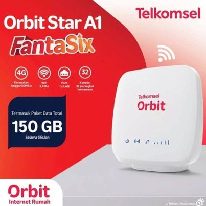 Jual Telkomsel Orbit Star A1 G1 Modem Router 4G WiFi High Speed