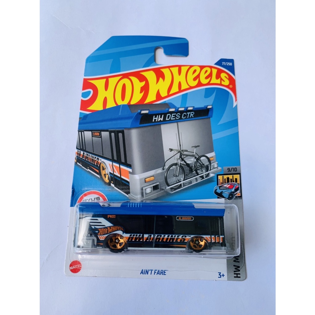 Jual HOTWHEELS HOT WHEELS AINT AIN T FARE BIRU HW METRO LOT L