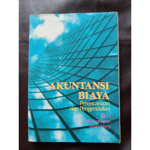 Jual AKUNTANSI BIAYA Perencanaan Dan Pengendalian Jilid 1 Edisi