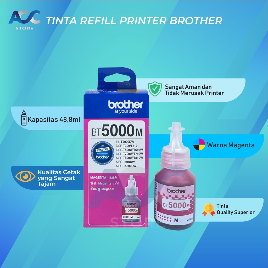 Jual Tinta Brother BTD60 BT5000 Isi Ulang Printer HL T4000DW DCP T310