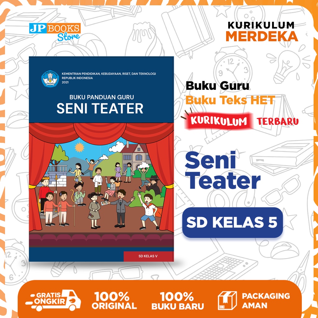 Jual Jp Books Buku Guru Teks Het Kurmer Sekolah Seni Teater Sd Kelas