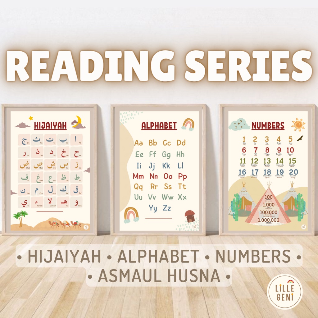 Free Printable Poster Huruf Alfabet Huruf Hijaiyah Angka Off