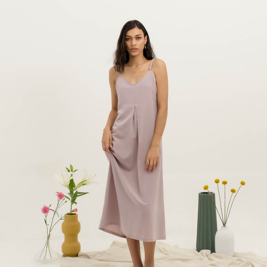 Jual Lest Official Rosie Long Dress Lingerie Shopee Indonesia
