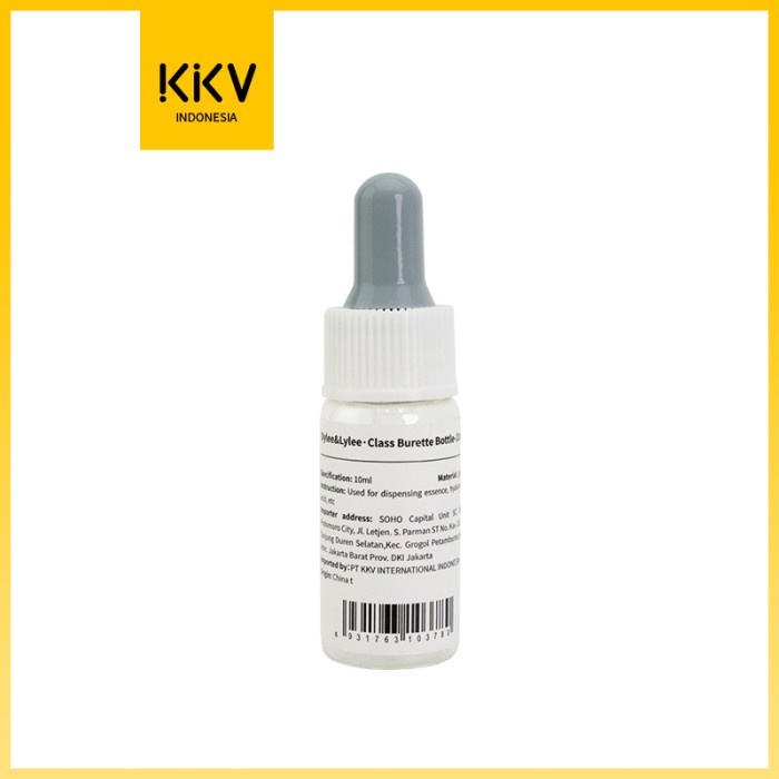 Jual KKV DYLEE LYLEE Burette Bottle Botol Pipet Kaca Botol Serum 10ml