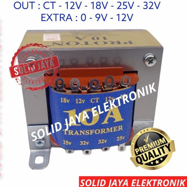 Jual Promo Terbaik TRAVO TRAFO 10A MURNI CT PROTON 12V 18V 25V 32V 10 A