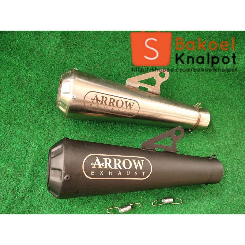 Jual SILENCER KNALPOT ARROW INLET51 PANJANG 25 SARANGAN FULL JRM RCB