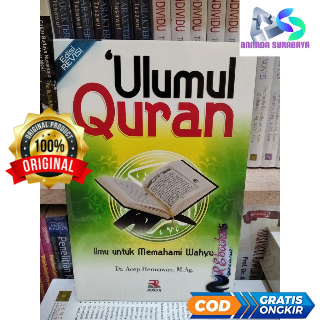 Jual Ulumul Quran Ilmu Untuk Memahami Wahyu Dr Acep Hermawan Rrk