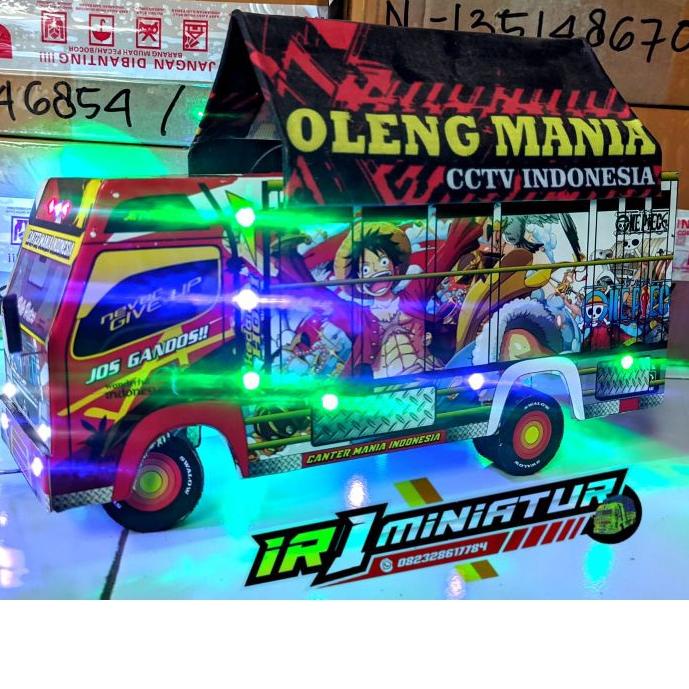 Jual New Miniatur Truk Tawakal Kece Oleng Parah Canter Mania Shopee