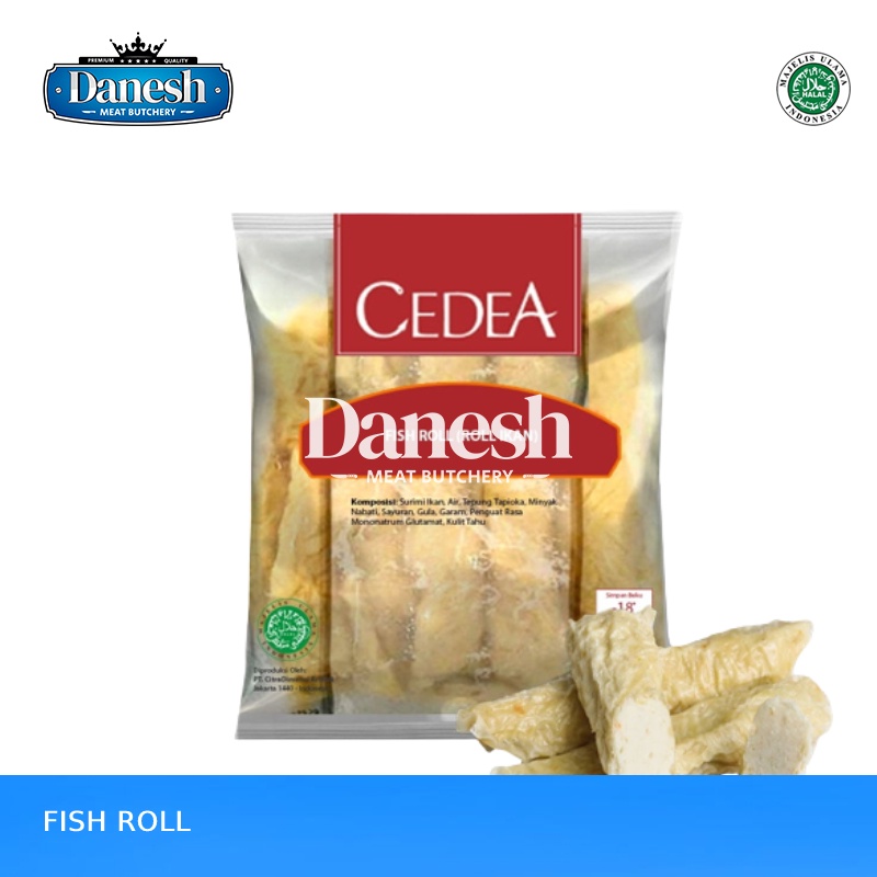 Jual Cedea Fish Roll Gr Frozen Food Makanan Beku Halal Shopee