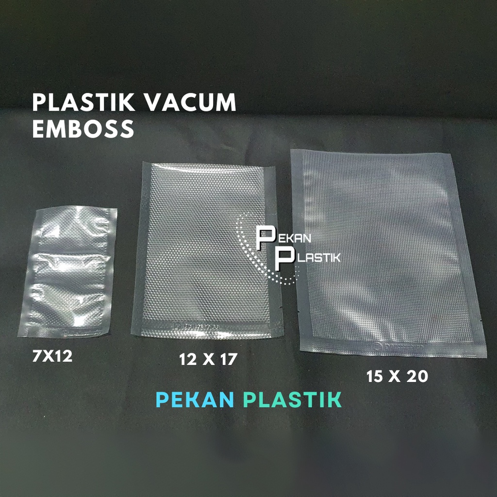 Jual PLASTIK VACUM VACUUM VAKUM MAKANAN EMBOS EMBOSS EMBOSSED BINTIK