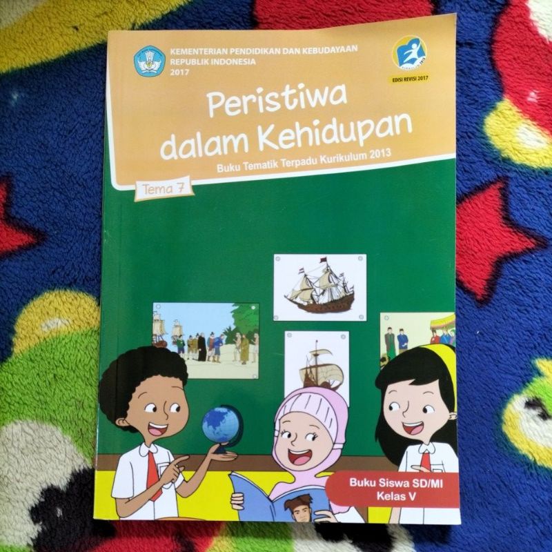 Jual ORIGINAL BUKU TEMATIK TERPADU KELAS 5 TEMA 1 2 3 4 5 6 7 8 9 SD