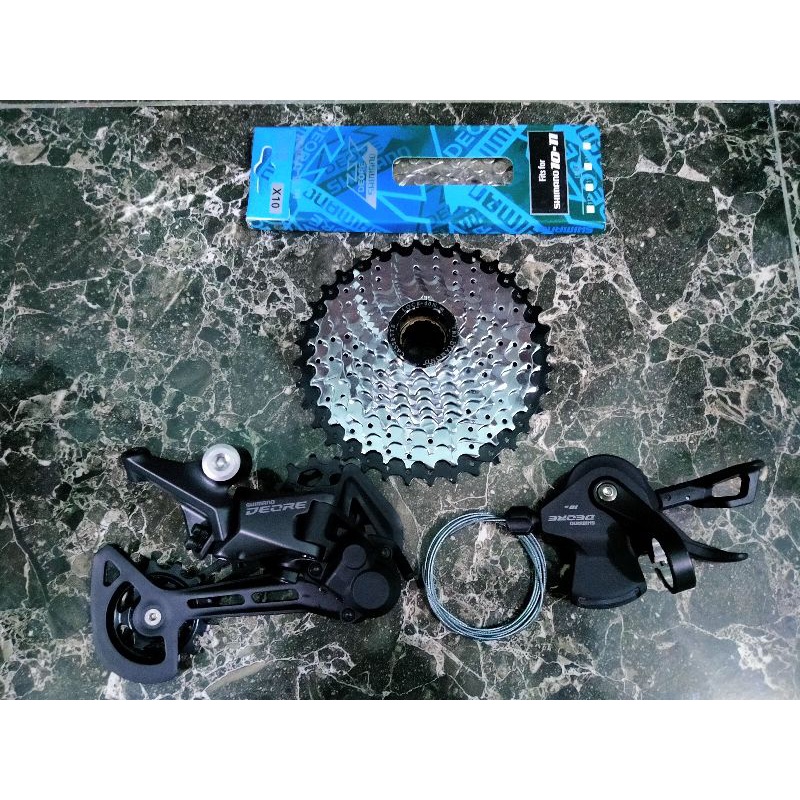 Jual Groupset Grupset Shimano Deore M M M Speed Ulir