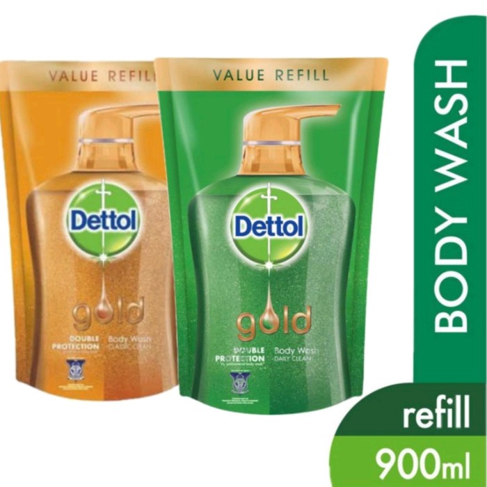 Jual Dettol Pouch Body Wash 900 Ml Shopee Indonesia