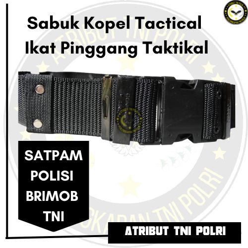 Jual Sabuk Tactical Kopel Ikat Pinggang Taktikal Satpam Polisi Brimob