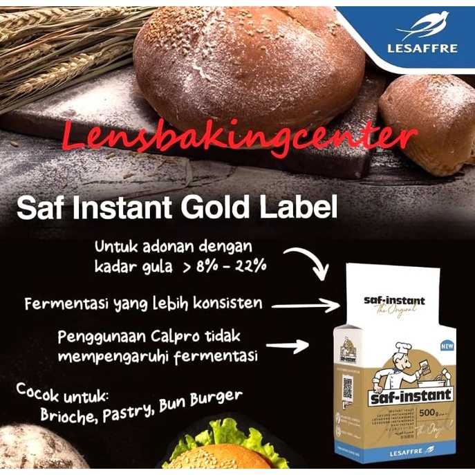 Jual Saf Instant Gr Dry Yeast Kg Ragi Instant Roti Saf