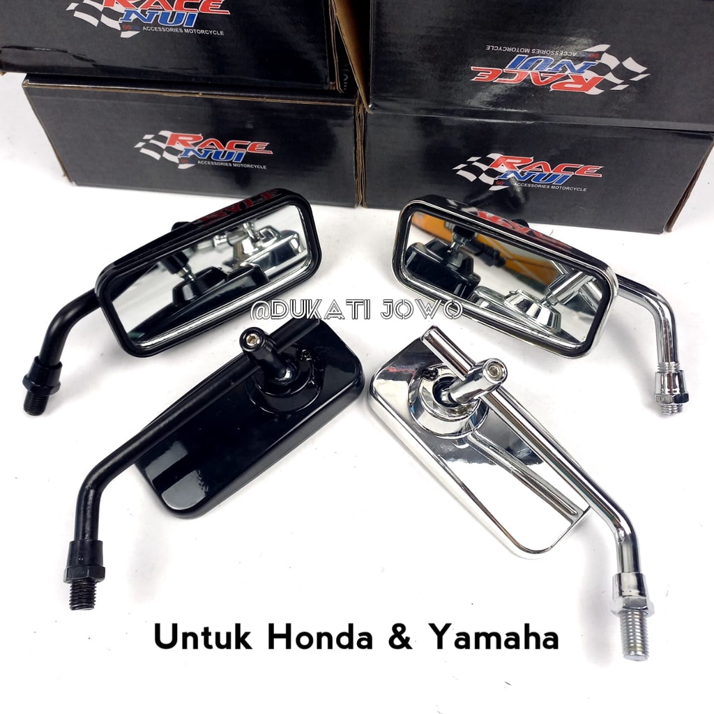 Jual SPION KOTAK DAY CLASSIC MODEL DAYTONA HITAM CHROME Shopee Indonesia