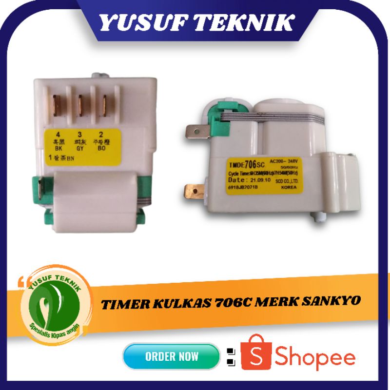 Jual Timer Kulkas C Merk Sankyo Shopee Indonesia