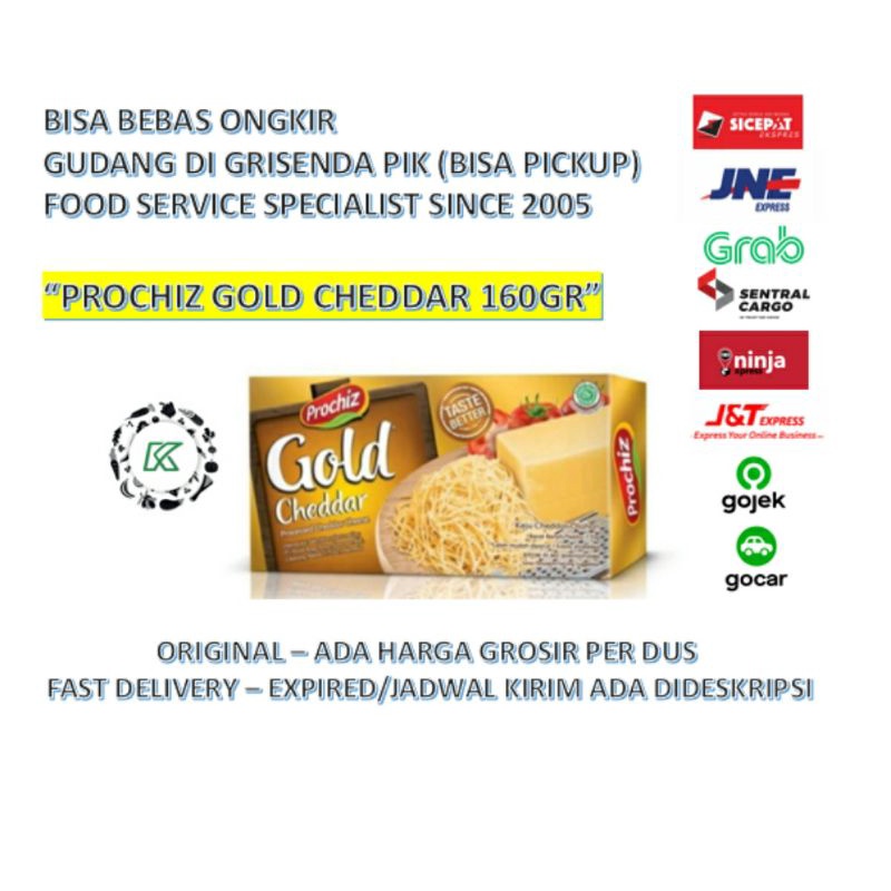 Jual Keju Prochiz Gold Cheddar Gram Shopee Indonesia